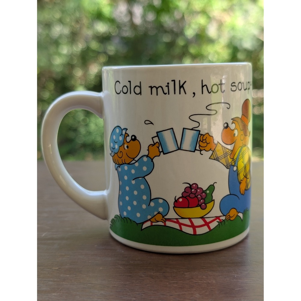 Vintage 1987 Berenstain Bears Princess House Ceramic Mug - Picture 3 of 5